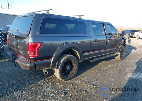 2017 Ford F-150 Lariat z USA, uszkodzony, nr VIN 1FTFW1EF1HFB93392